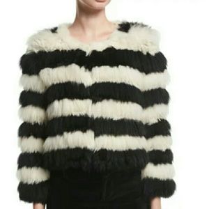 Alice + Olivia "Fawn" Fur Jacket